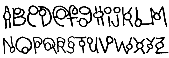 Martini Olive Font LOWERCASE