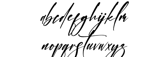 Martisla Rondela Font LOWERCASE