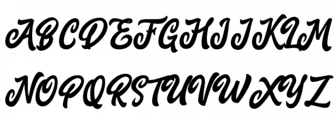 MarttabuckDEMO 字体 大写