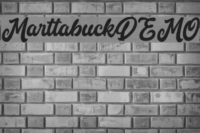 MarttabuckDEMO Example 1