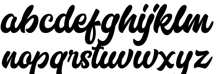 MarttabuckDEMO Font LOWERCASE