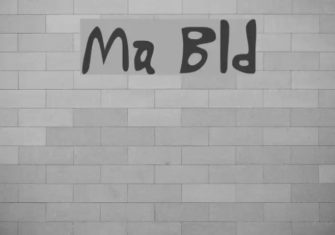 Marty Bold Font examples