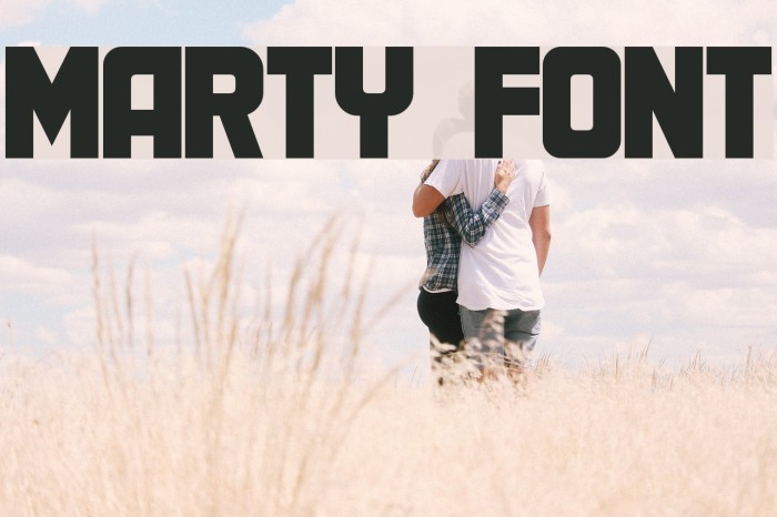 Marty Font examples