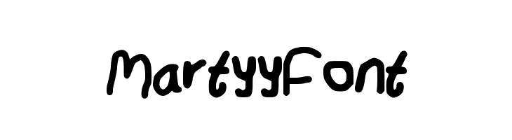 MartyyFont Font
