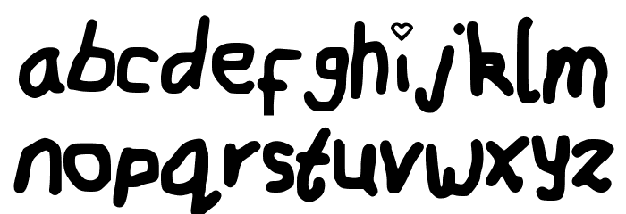 MartyyFont Font LOWERCASE