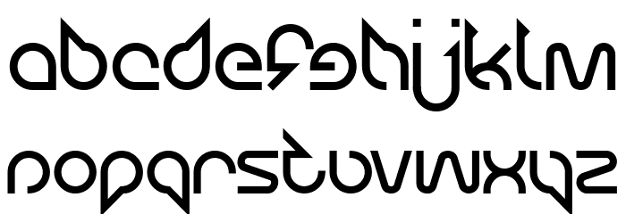 Maruciel Bold Font LOWERCASE