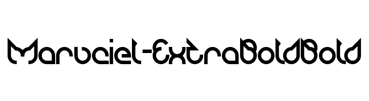 Maruciel-Extra Bold Bold  Descarca Fonturi Gratis