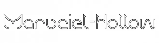 Maruciel-Hollow  Frei Schriftart Herunterladen