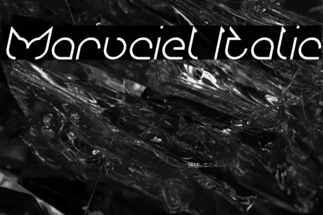 Maruciel Italic Font examples