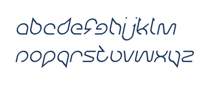 Maruciel Italic Lowercase