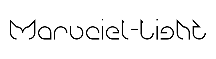 Maruciel-Light  नि: शुल्क फ़ॉन्ट्स डाउनलोड