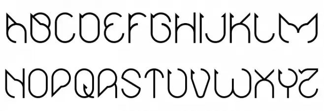 Maruciel-Light Schriftart Groß