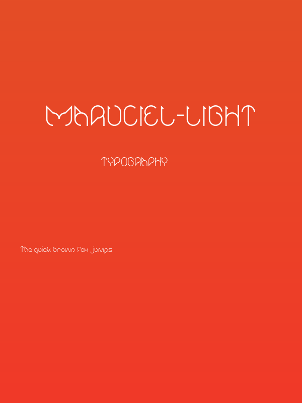 Maruciel-Light Poster