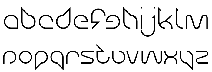 Maruciel-Light Font LOWERCASE