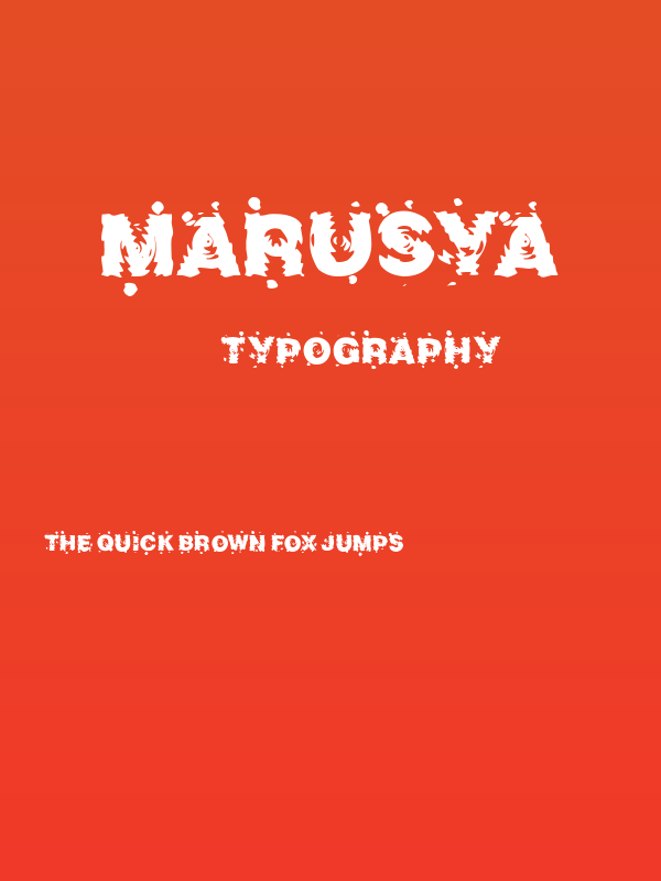 Marusya Poster
