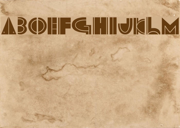 Maruto Skiing Font examples