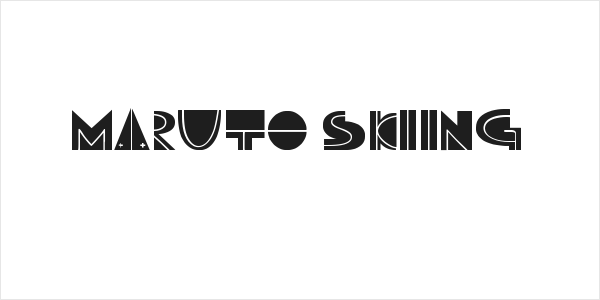 Maruto Skiing Logo