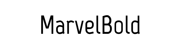 Marvel Bold  Free Fonts Download