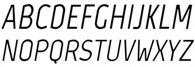 Marvel Italic Fonte MAIÚSCULAS