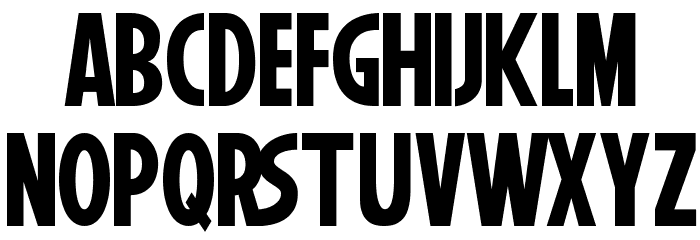 Marvel Regular Font LOWERCASE
