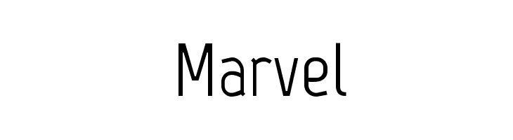 Marvel Шрифт - FFonts.net