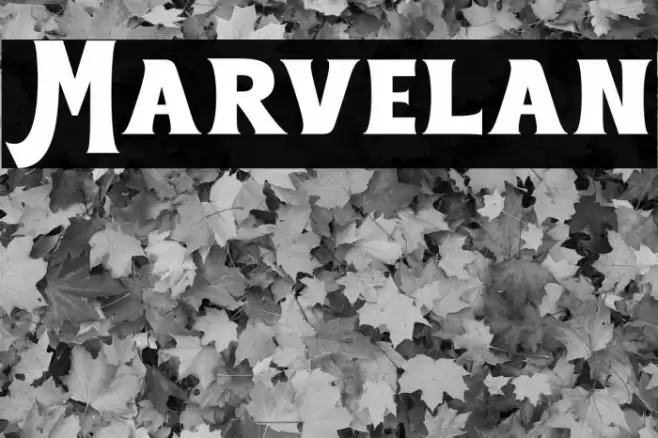 Marvelan Font examples