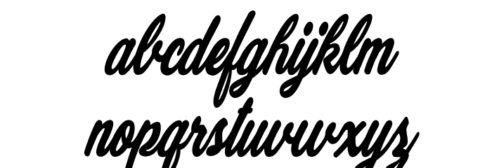 Marvelous Personal Use Regular Font LOWERCASE