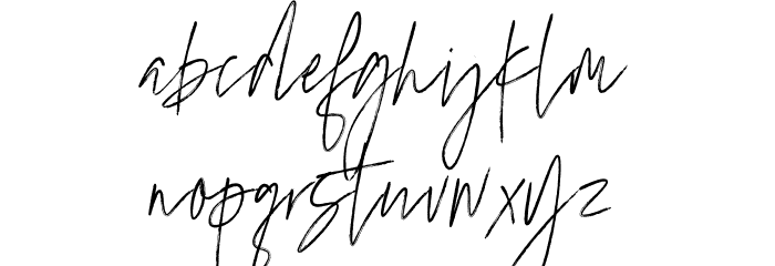Marvelous Photograph Script Reg Font LOWERCASE