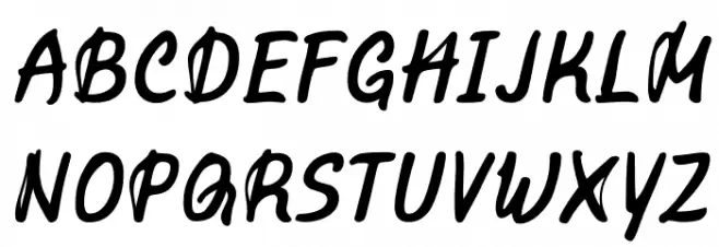 Marvelous Rex Italic Polices MAJUSCULES