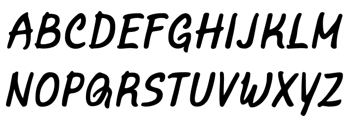 Marvelous Rex Italic Font LOWERCASE