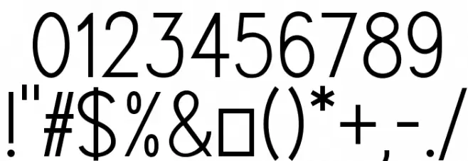 Marvelous Sans Demo Schriftart Anderer Schreiben