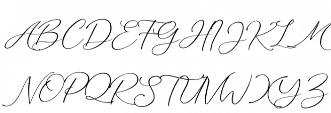 Marvelous Script Demo Schriftart Groß
