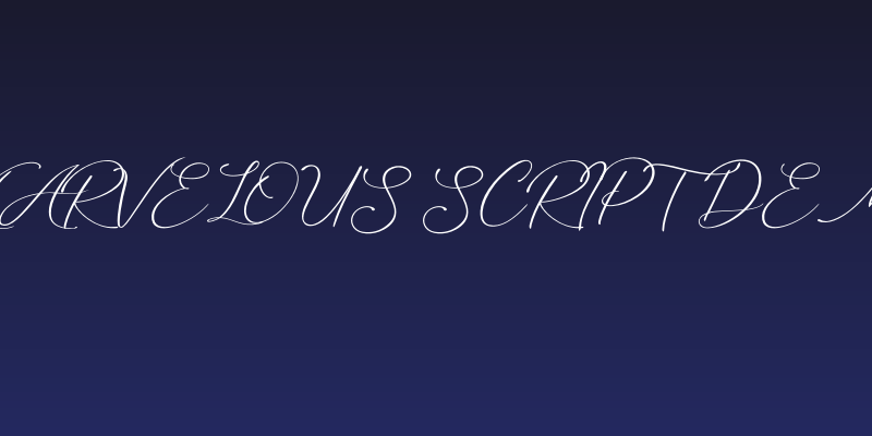 Marvelous Script Demo Social Header