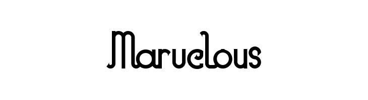 Marvelous  Fuentes Gratis Descargar