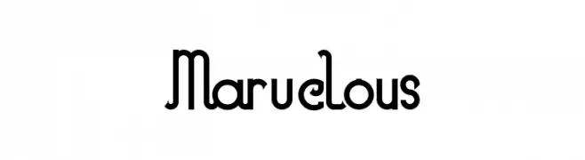 Marvelous  免费字体下载