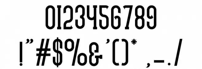 Marvelous Font OTHER CHARS