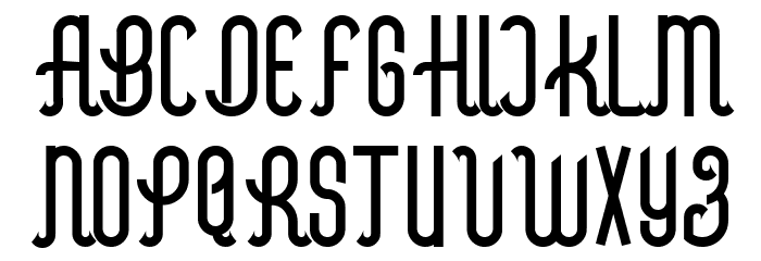 Marvelous フォント 大文字