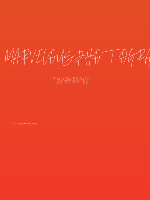 MarvelousPhotographScript-Reg Poster