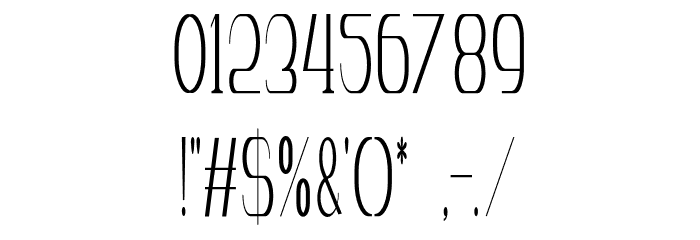 MarvelousPhotographSerif-Reg Font OTHER CHARS