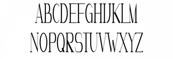 MarvelousPhotographSerif-Reg Caratteri MINUSCOLO