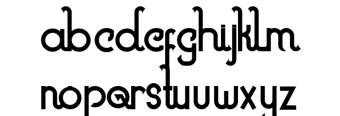 Marvelous Font LOWERCASE
