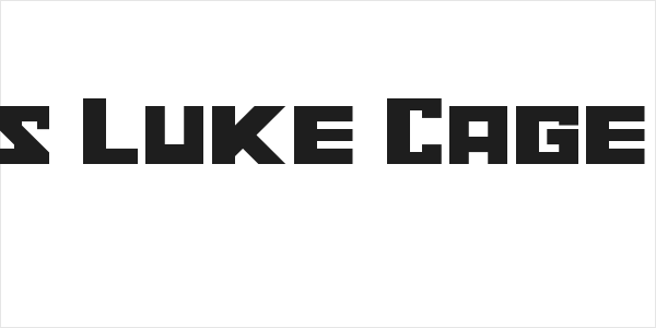 Marvel's Luke Cage Regular Logo