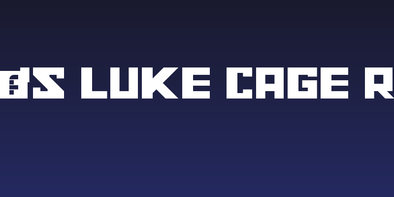 Marvel's Luke Cage Regular Social Header