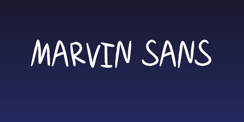 Marvin Sans Social Header