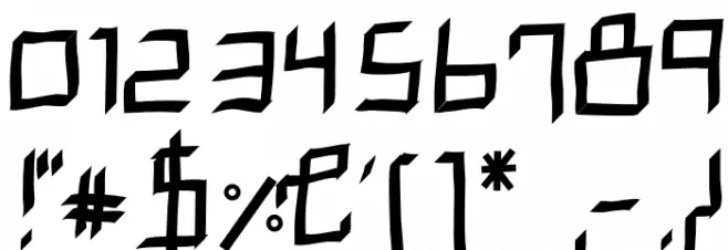 Marvin Font OTHER CHARS