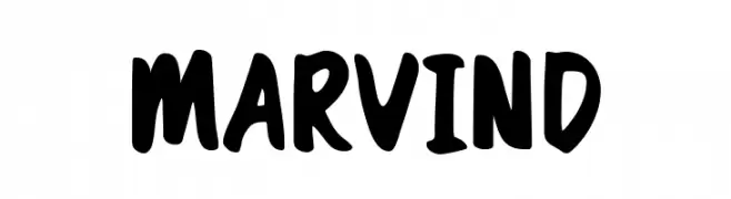 Marvind  フリーフォントのダウンロード