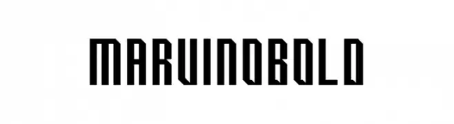 Marvino Bold  Frei Schriftart Herunterladen