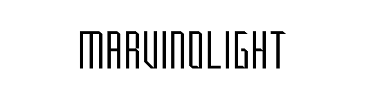 Marvino Light  Free Fonts Download