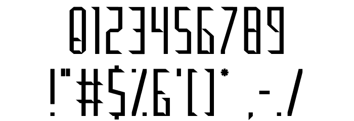 Marvino Light Font OTHER CHARS