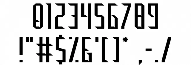 Marvino Font OTHER CHARS